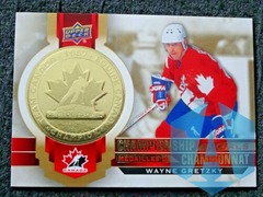 2020-21 Upper Deck Tim Hortons Canada Wayne Gretzky #M15 Championship Medals